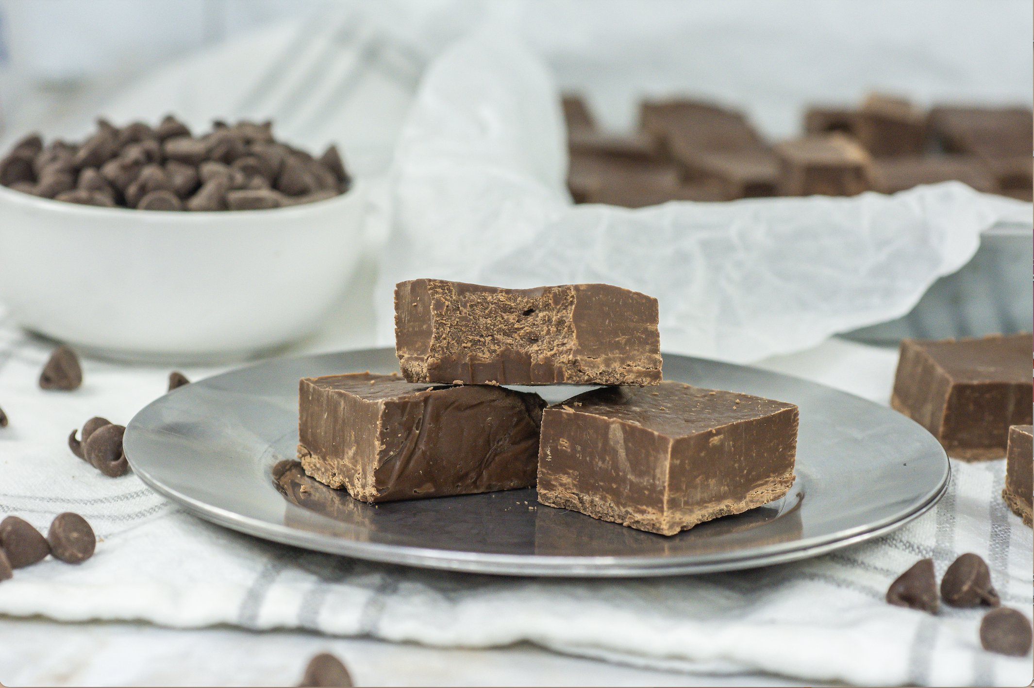 2 Ingredient Microwave Chocolate Fudge Recipe