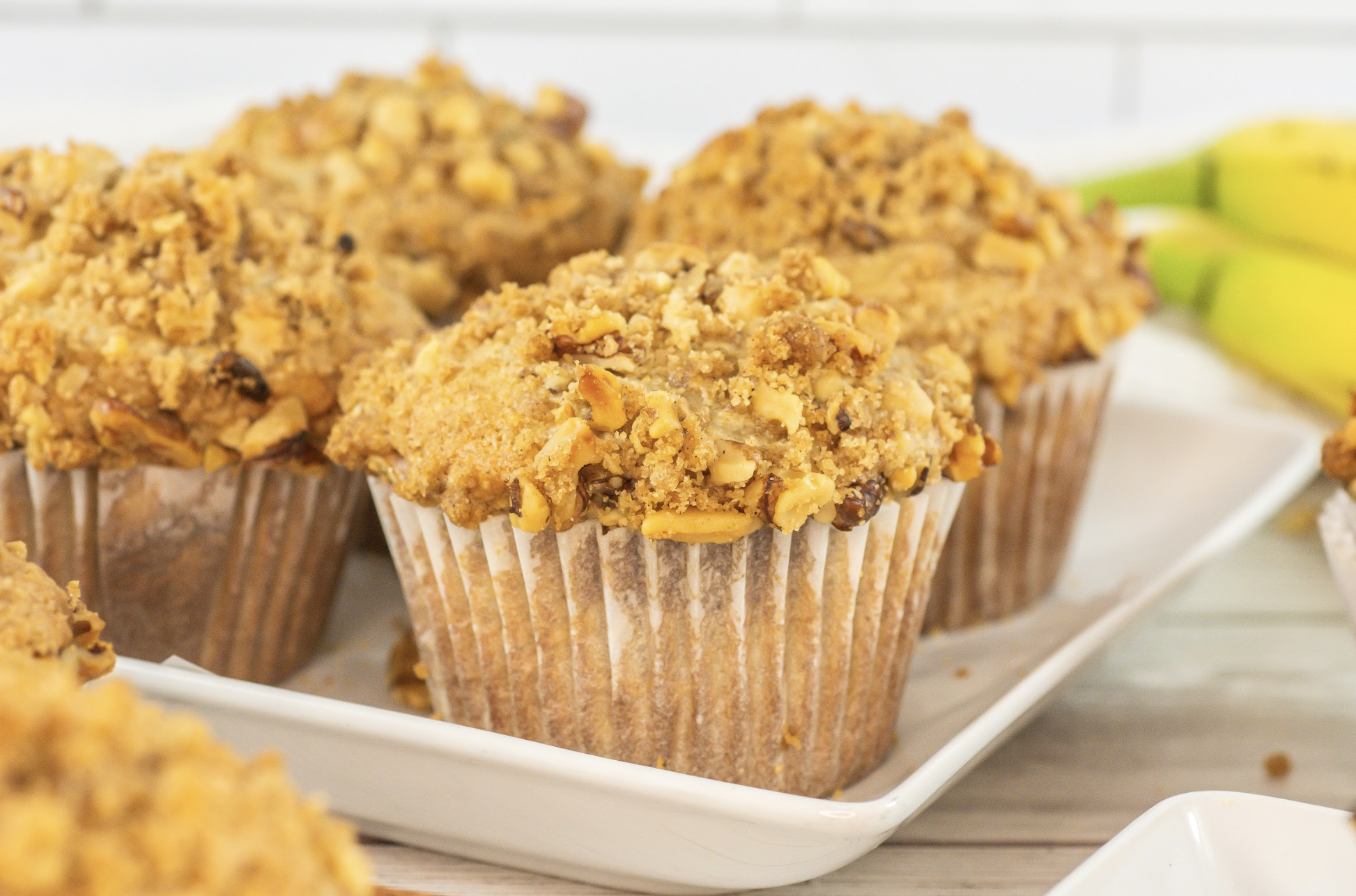 Easy Jumbo Banana Muffins Recipe