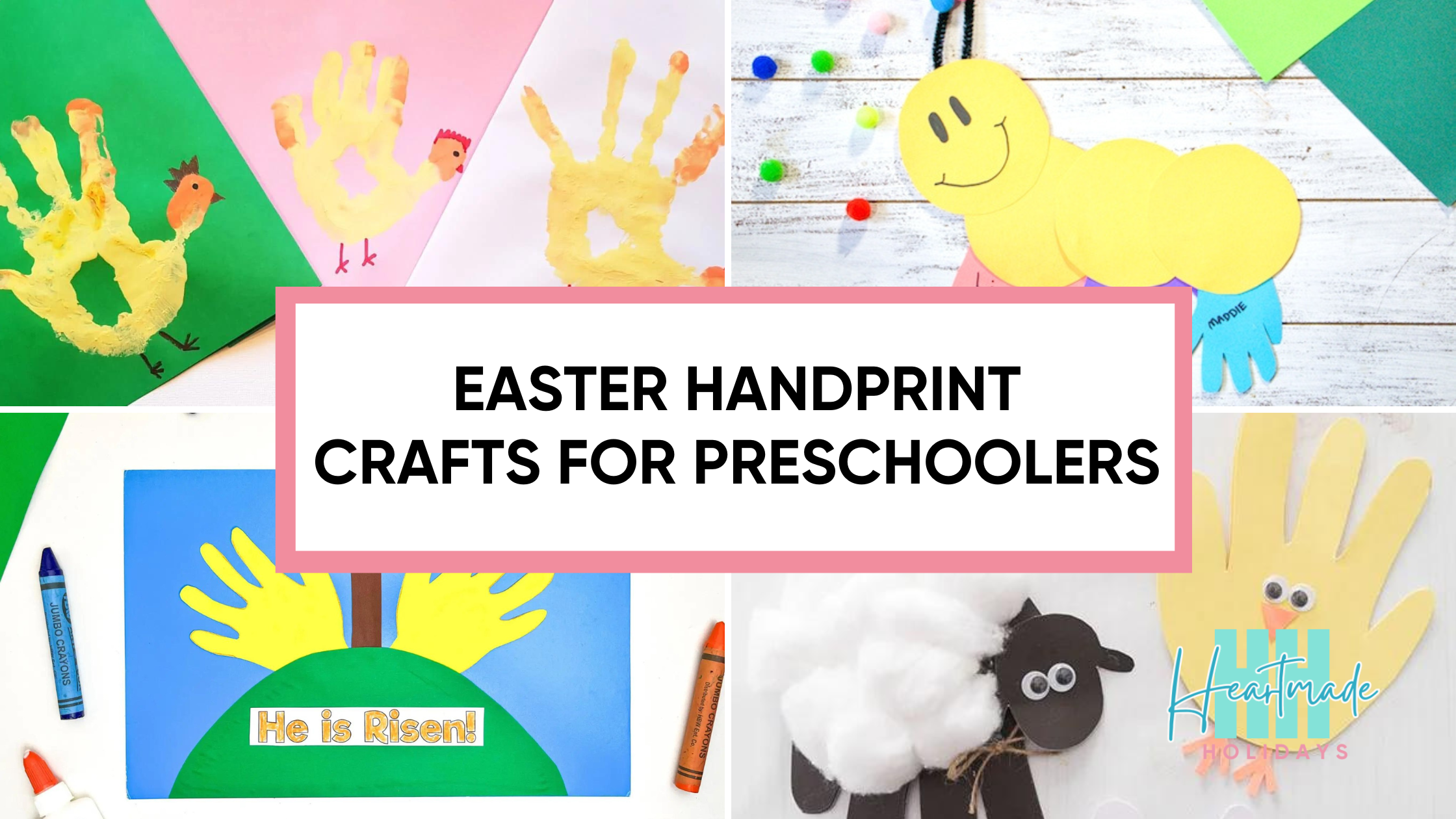 12 Fun Easter Handprint Crafts For Preschoolers