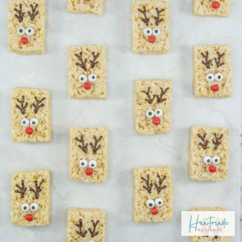 Reindeer Rice Krispie Treats