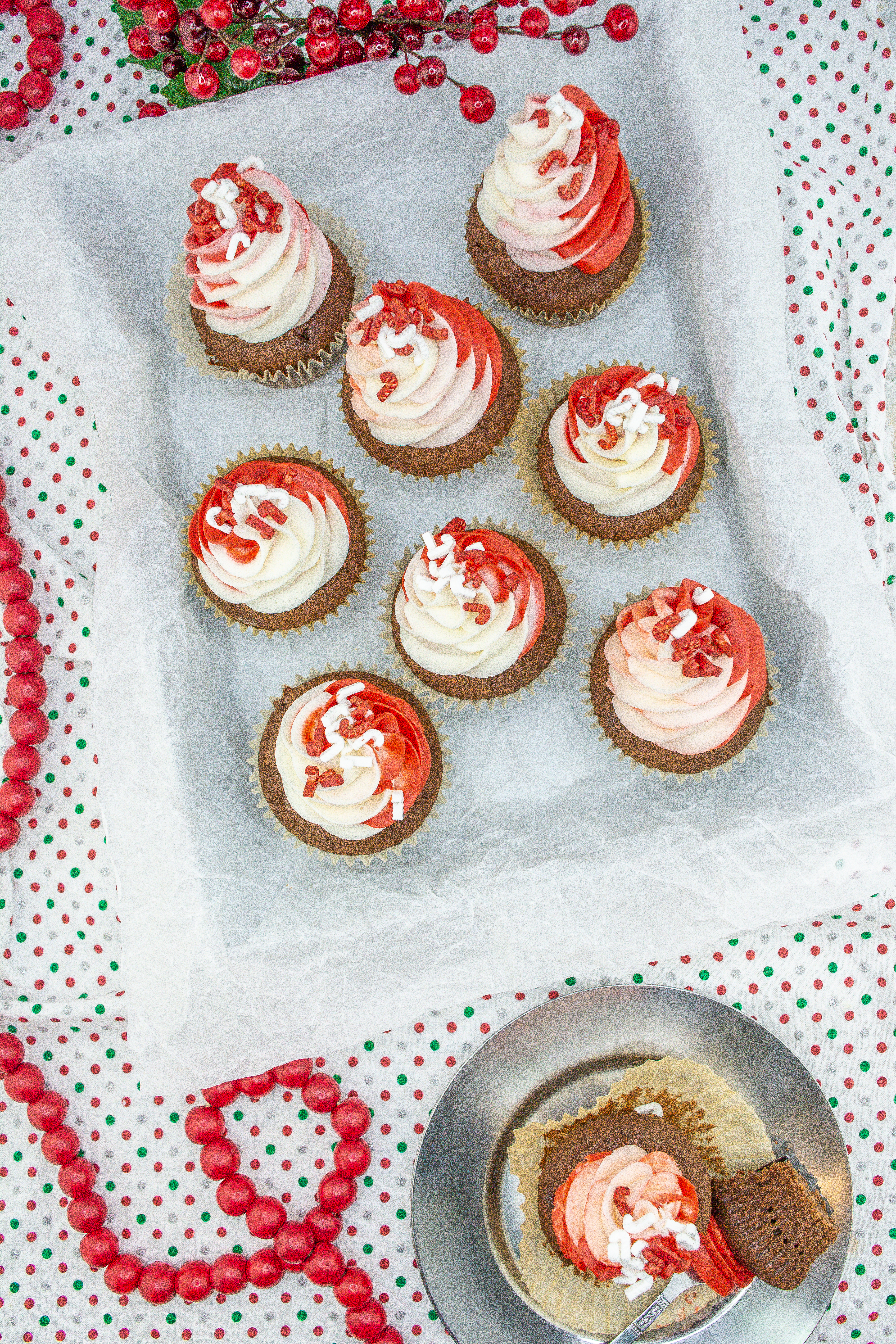 Chocolate Peppermint Cupcakes Recipe