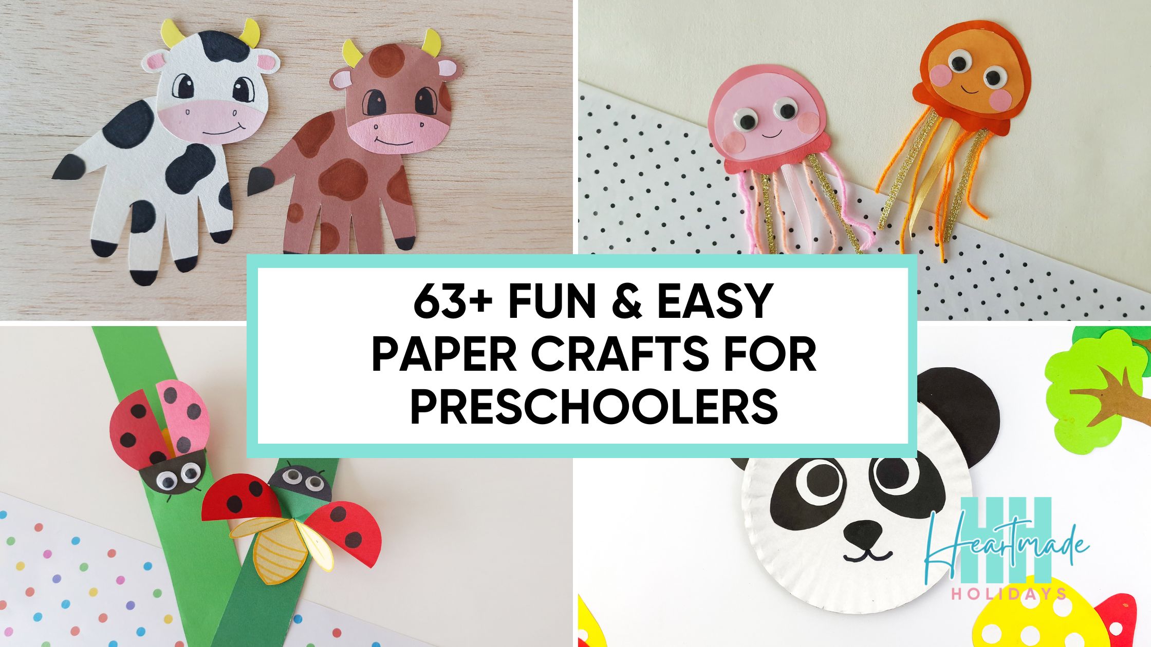 63+ Fun & Easy Paper Crafts For Preschoolers